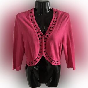 Jessica Howard, gently worn, pink cardigan
